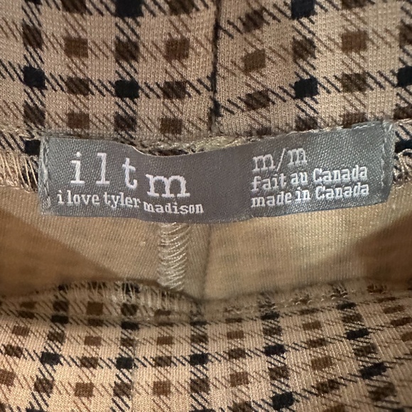 ILTM Matching Set - Size M - "Kensington Plaid" (houndstooth) like new - Picture 5 of 9